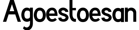 Agoestoesan