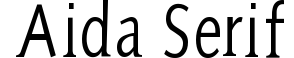 Aida Serif