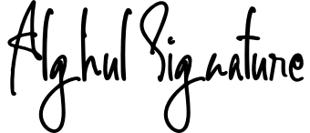 Alghul Signature