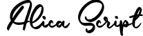 Alica Script