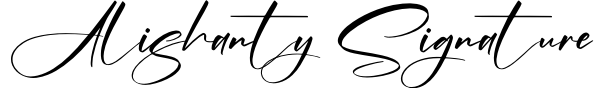 Alishanty Signature