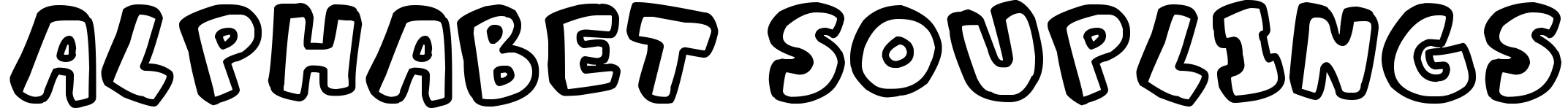 Alphabet Souplings