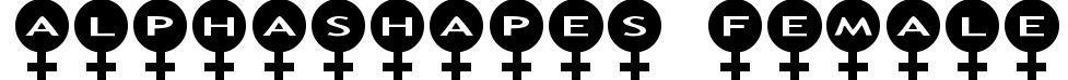 AlphaShapes female