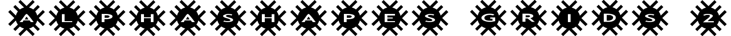 AlphaShapes grids 2