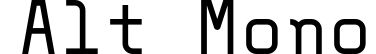 Alt_Mono