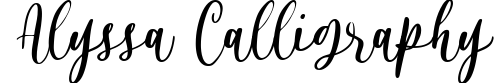 Alyssa Calligraphy