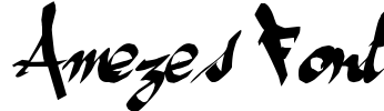 Ameze's Font