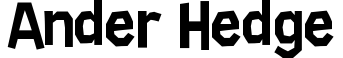 Ander Hedge
