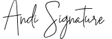 Andi Signature