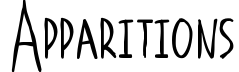 Apparitions