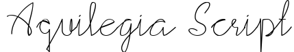 Aquilegia Script