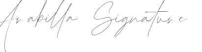 Arabilla Signature