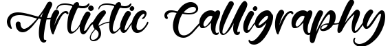 Artistic Calligraphy