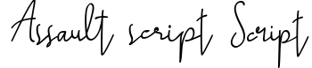 Assault Script