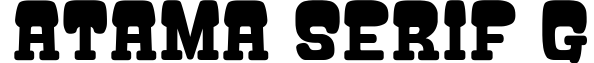 Atama Serif G