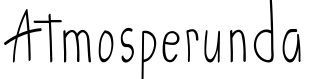 Atmosperunda