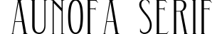 Aunofa Serif