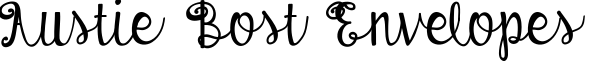 Austie Bost Envelopes