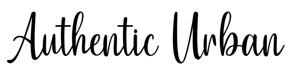 Authentic Urban