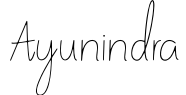 Ayunindra