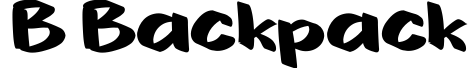 b Backpack