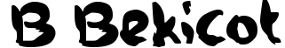 b Bekicot
