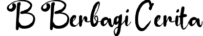 b Berbagi Cerita