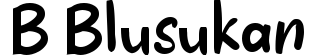 b Blusukan