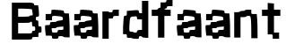 Baardfaant