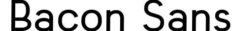 Bacon Sans