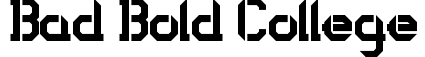 Bad Bold College