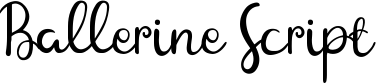 Ballerine Script