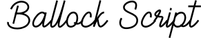 Ballock Script