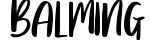 Balming