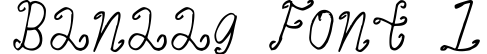 Banaag Font 1