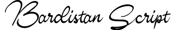Bardistan Script