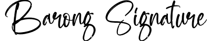 Barong Signature
