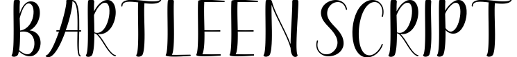 Bartleen Script