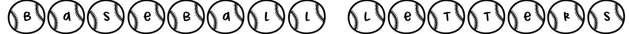 Baseball Letters