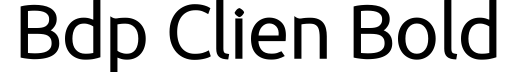 BDP Clien Bold