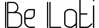 Be Lati