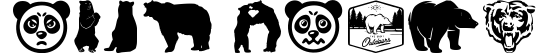 Bear Icons