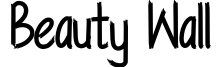 Beauty Wall