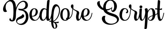Bedfore Script