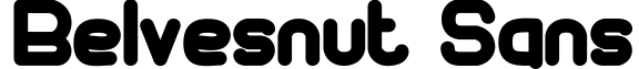 Belvesnut Sans