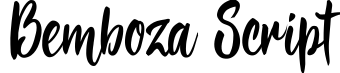 Bemboza Script