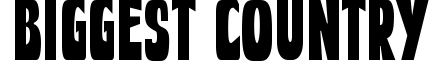 Biggest Country