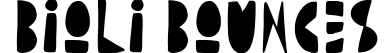 Bioli Bounces