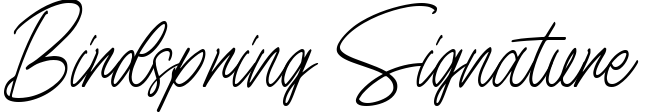 Birdspring Signature