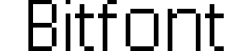Bitfont